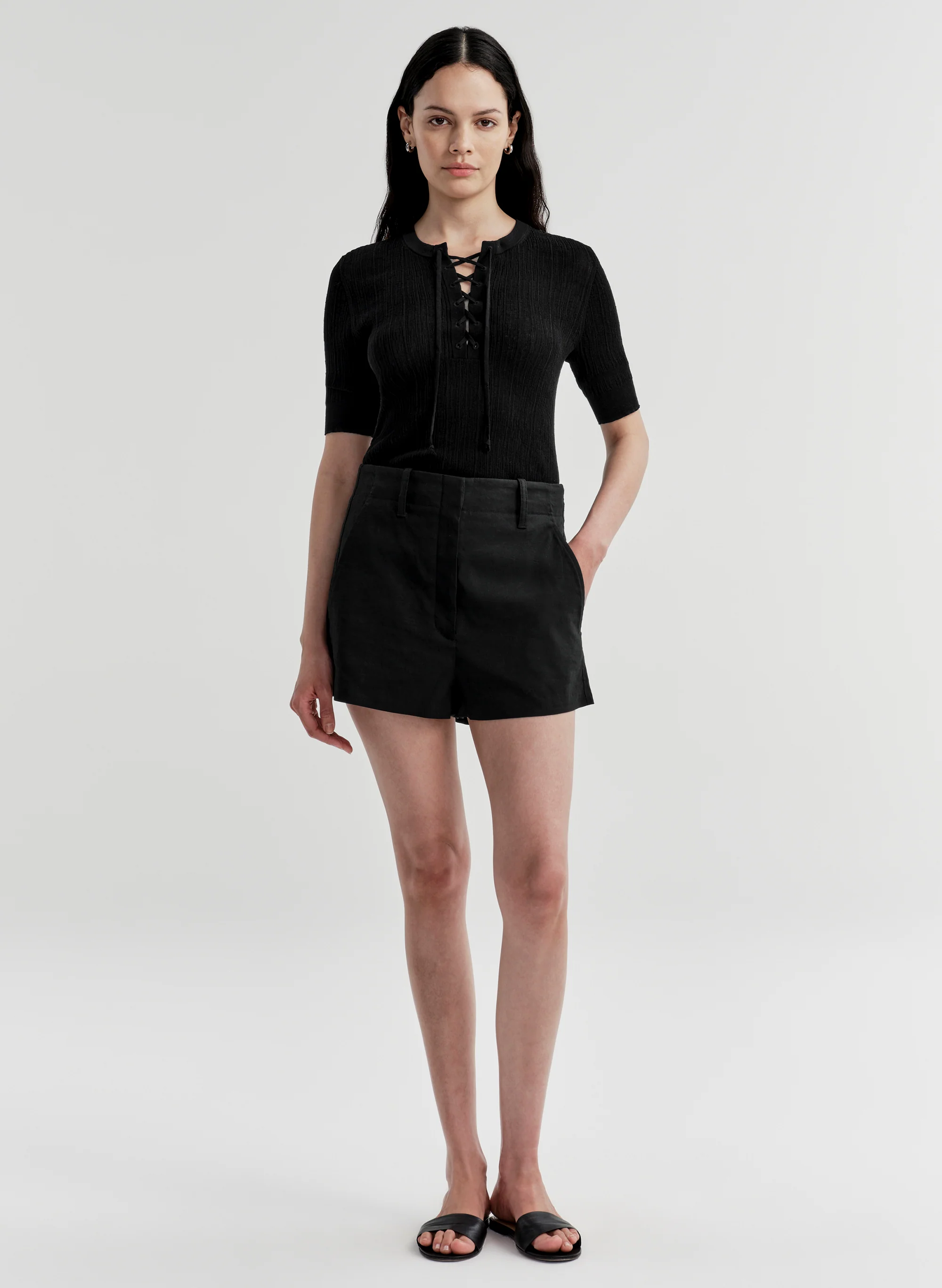 Liam Linen Short