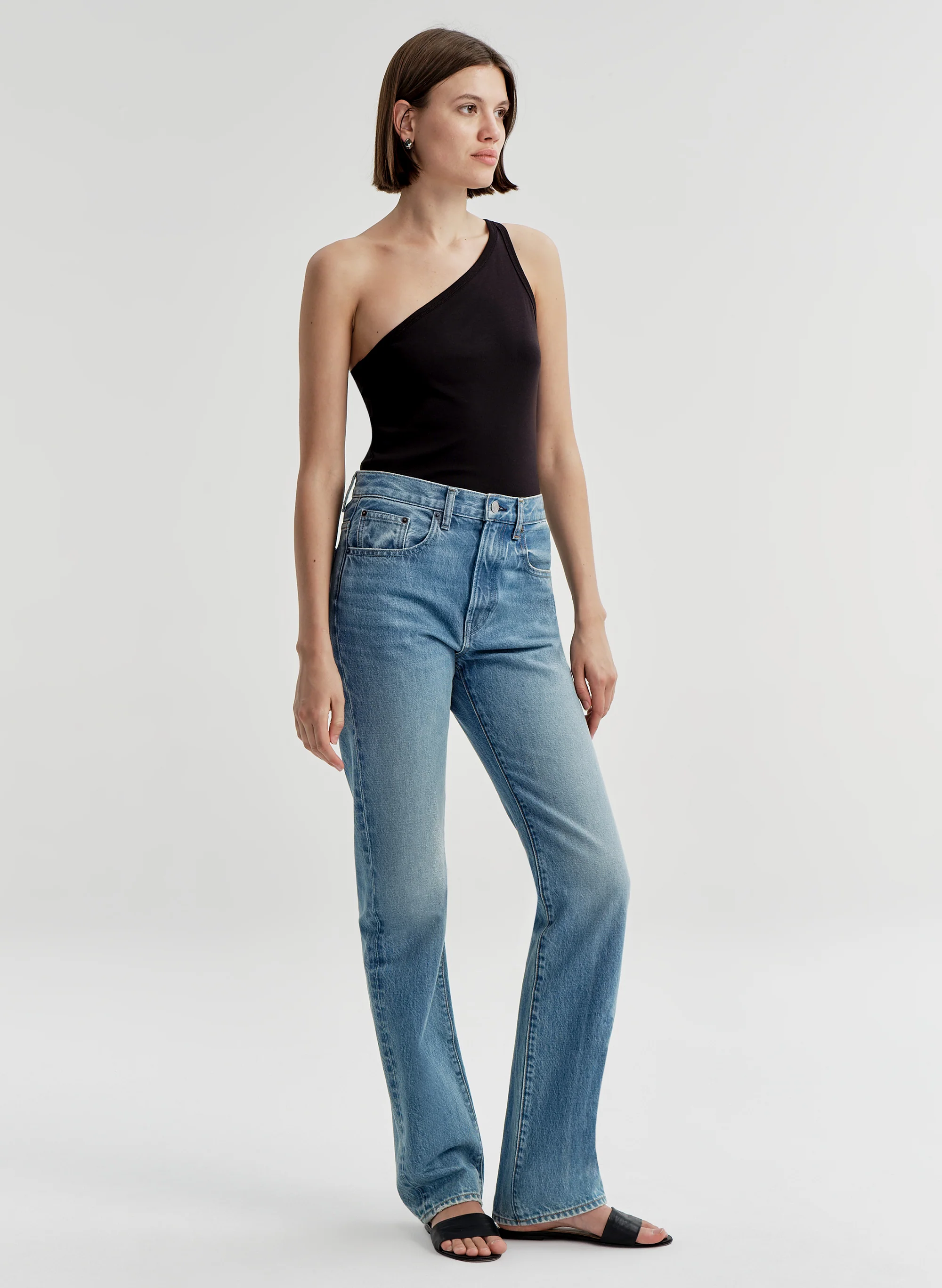 Marlee Cotton One Shoulder Tank