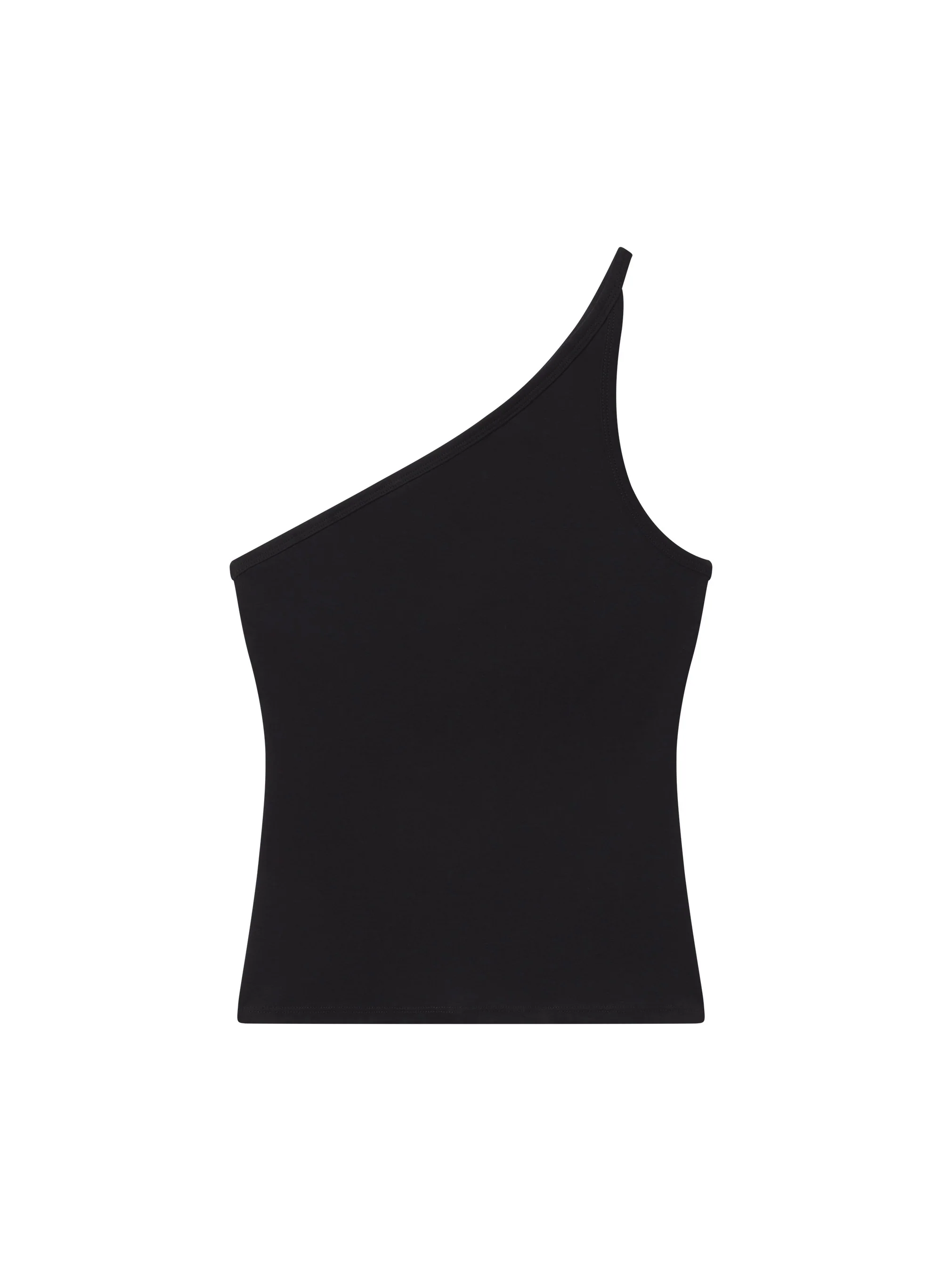 Marlee Cotton One Shoulder Tank