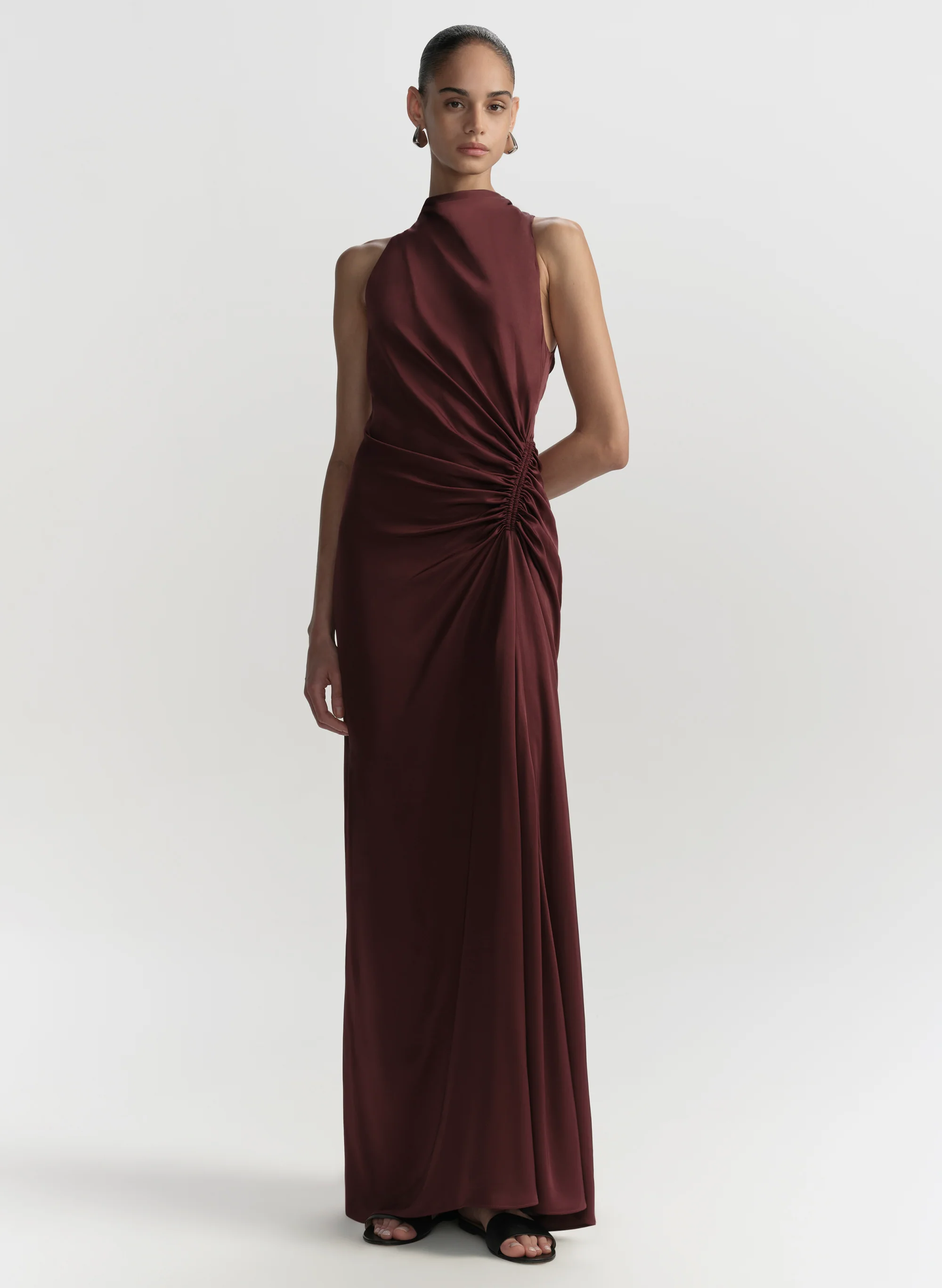 Inez Satin Gown
