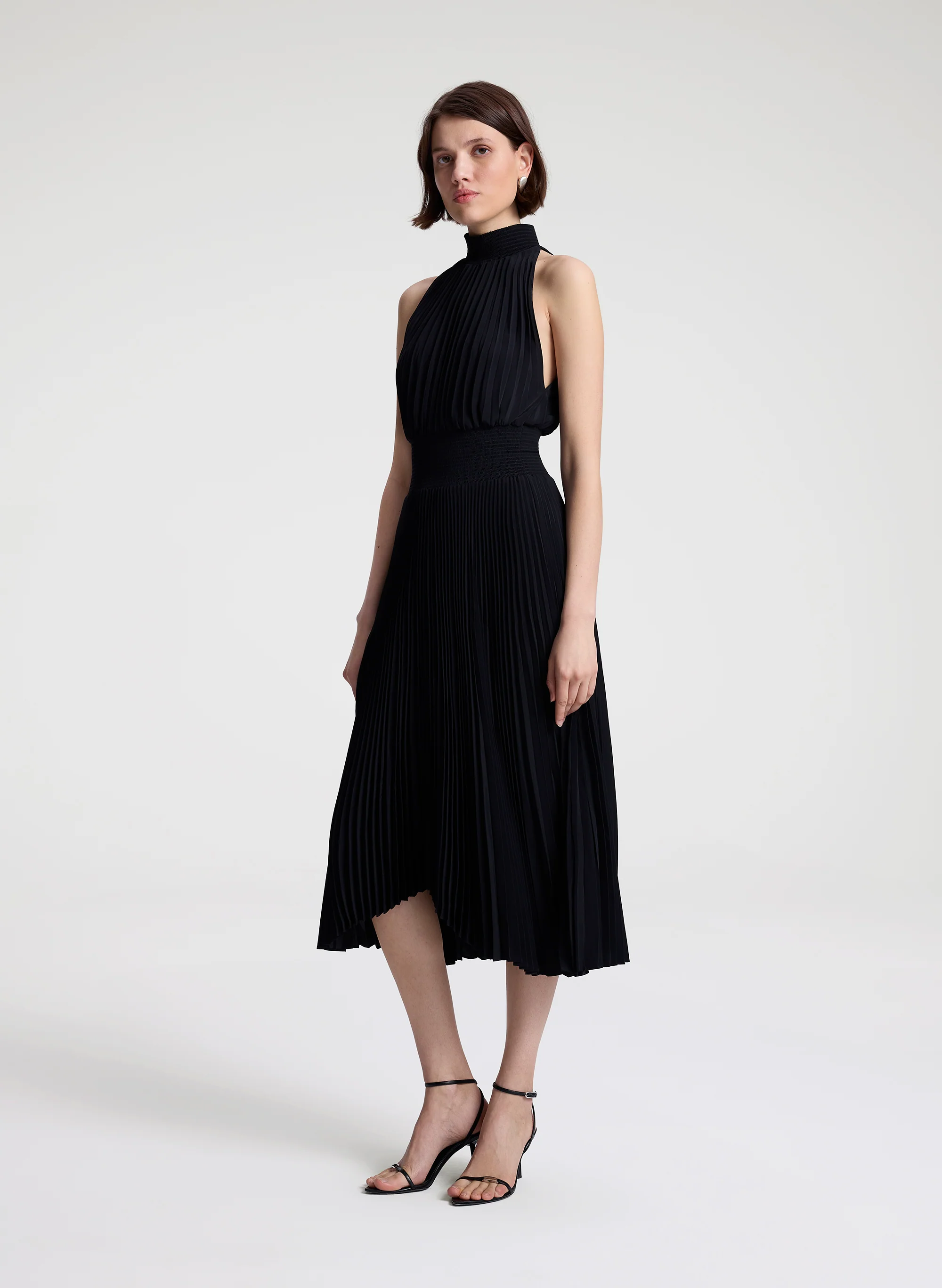 2546-renzo-matte-pleated-dress-4.webp Renzo Matte Pleated Dress
