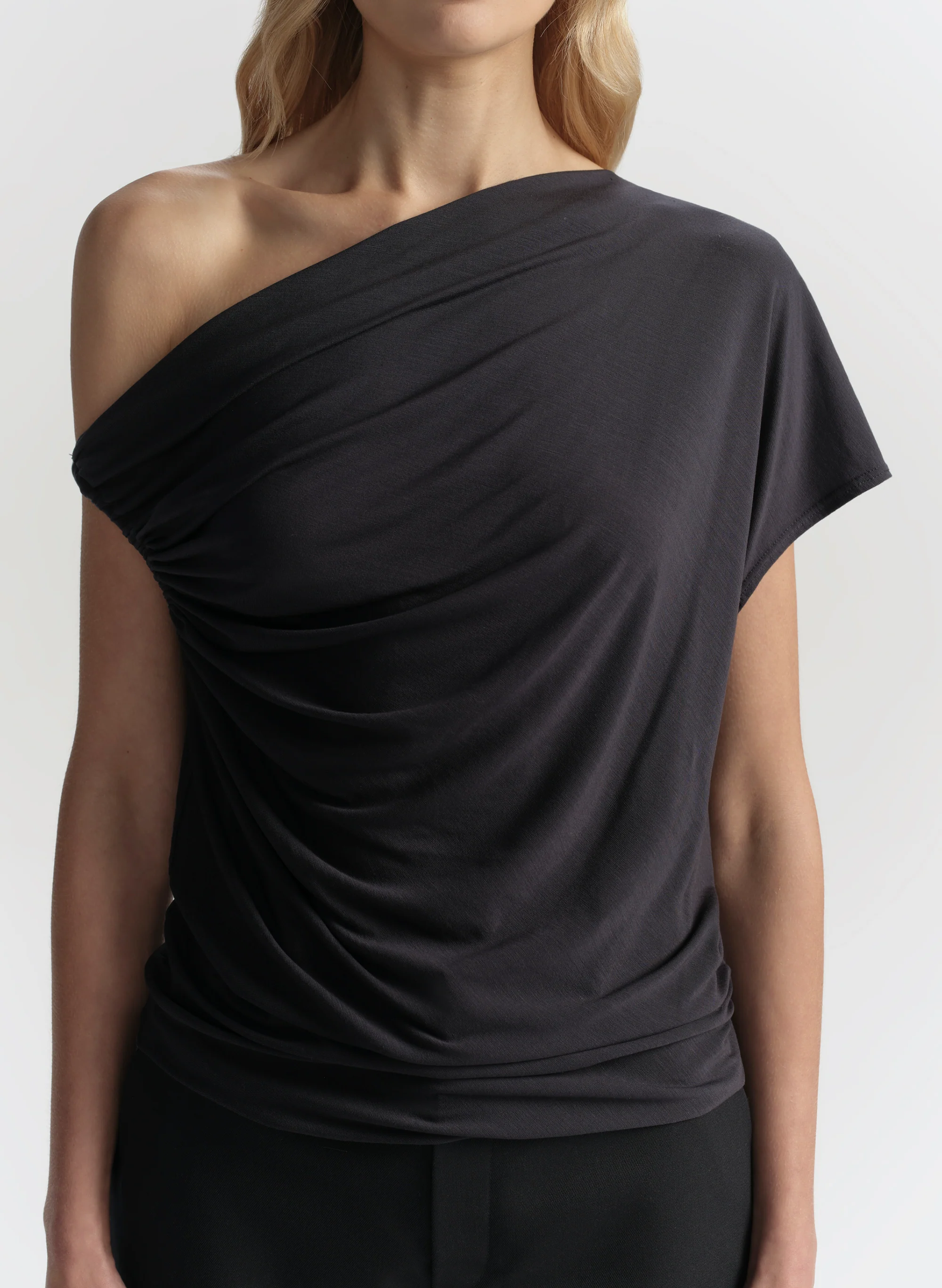 Halle One Shoulder Tee
