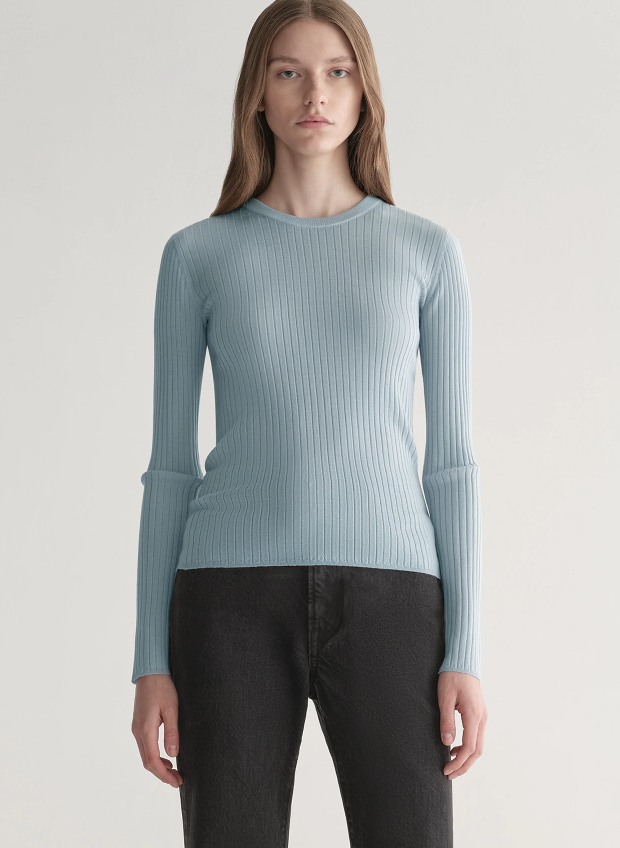 Kyle Ribbed Merino Top