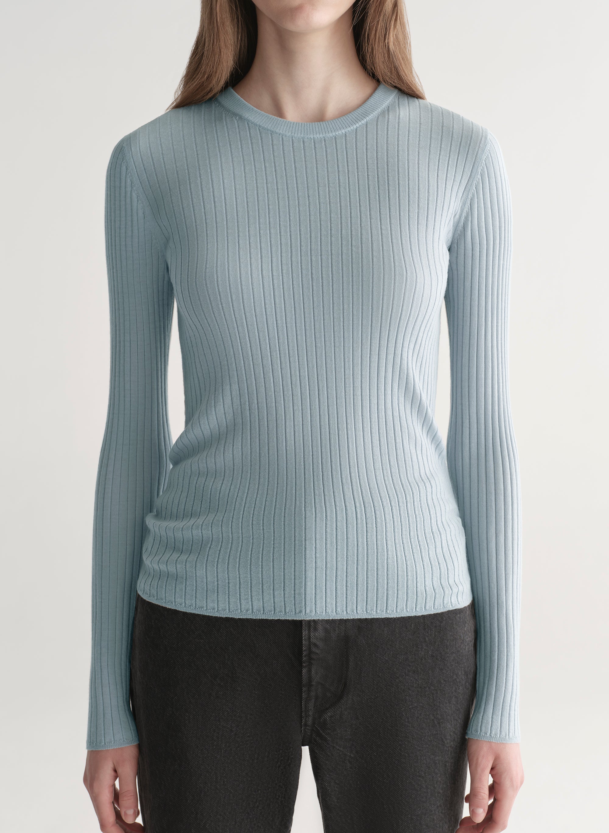 Kyle Ribbed Merino Top