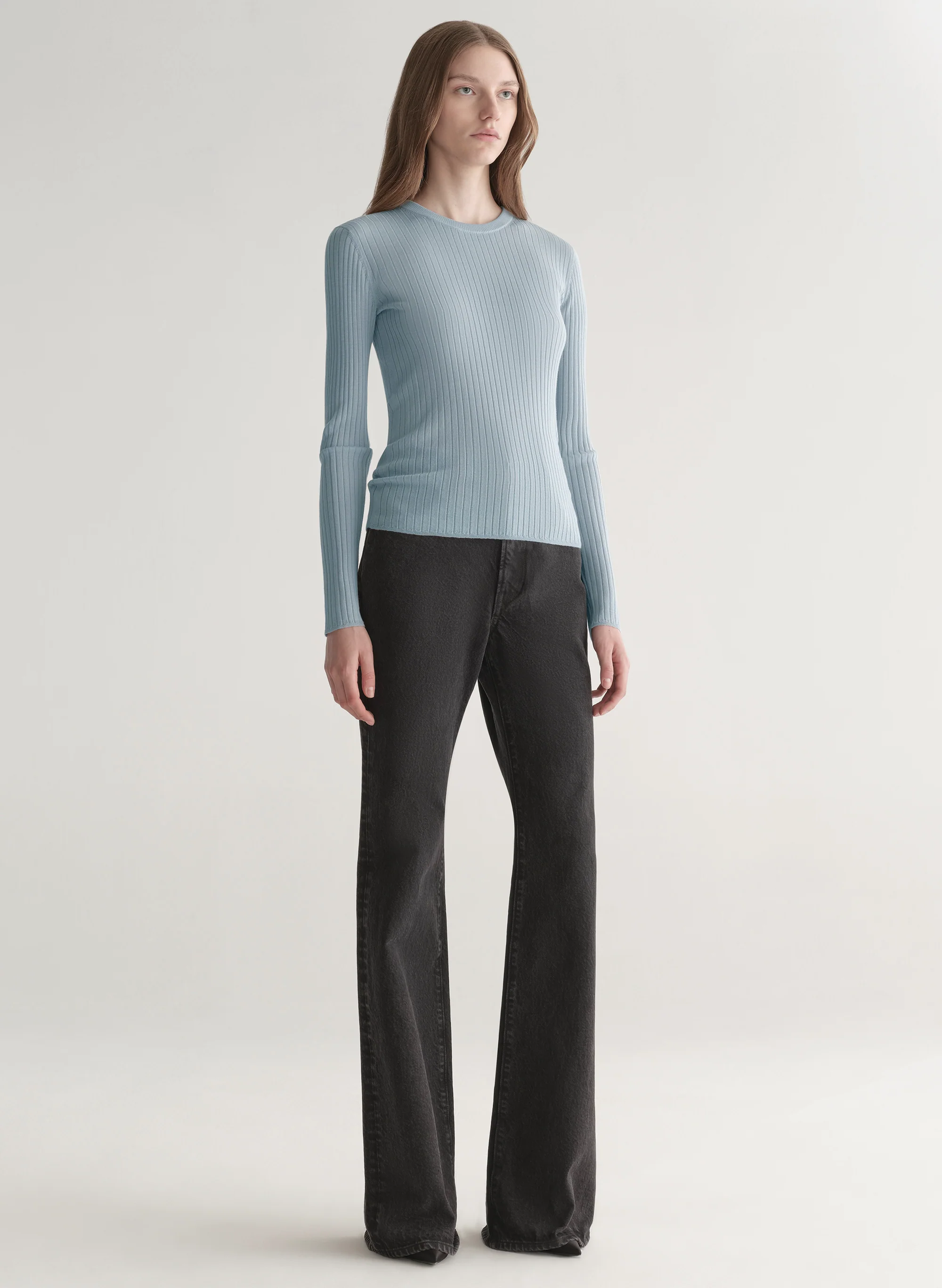 Kyle Ribbed Merino Top