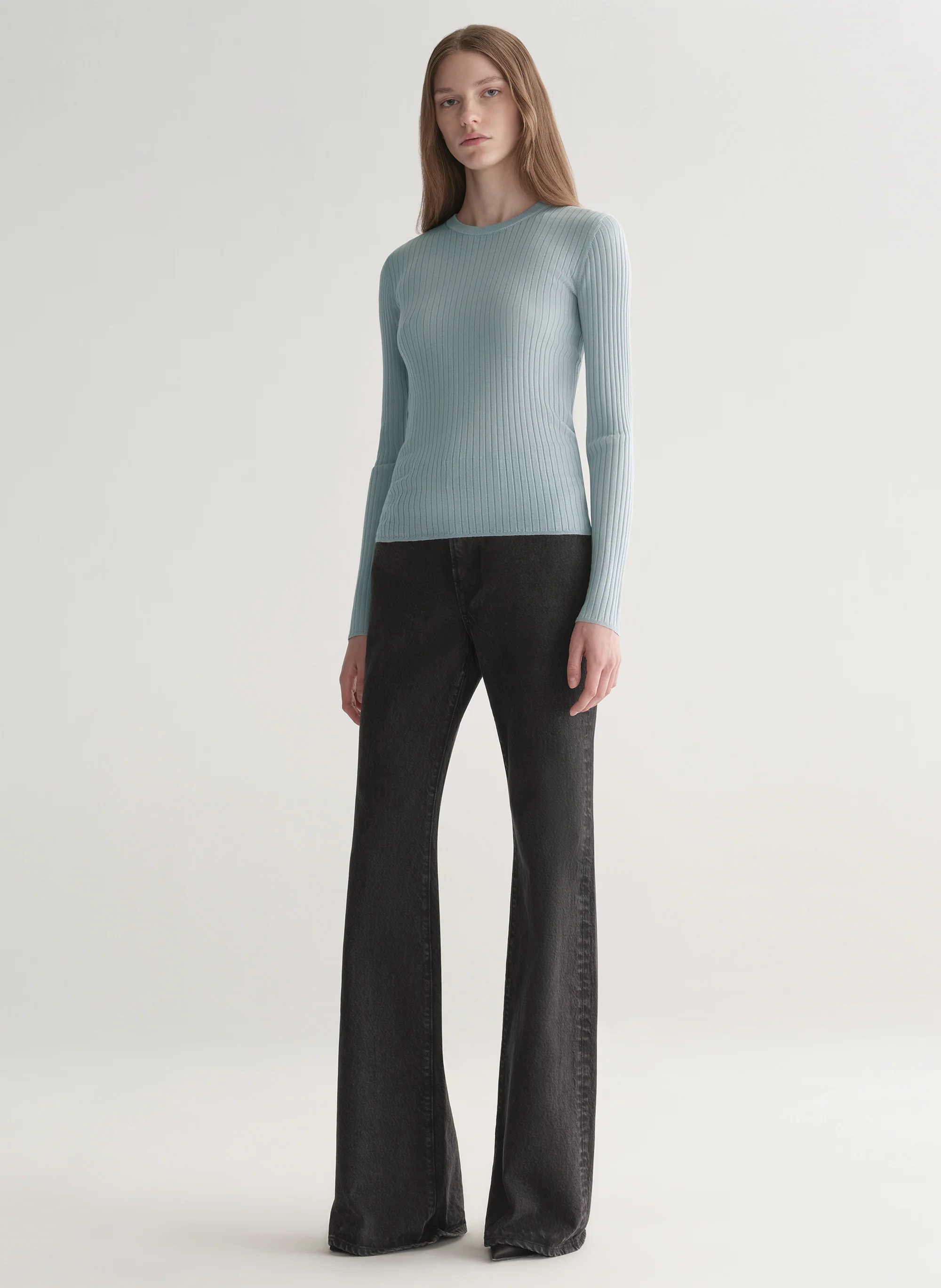 Kyle Ribbed Merino Top