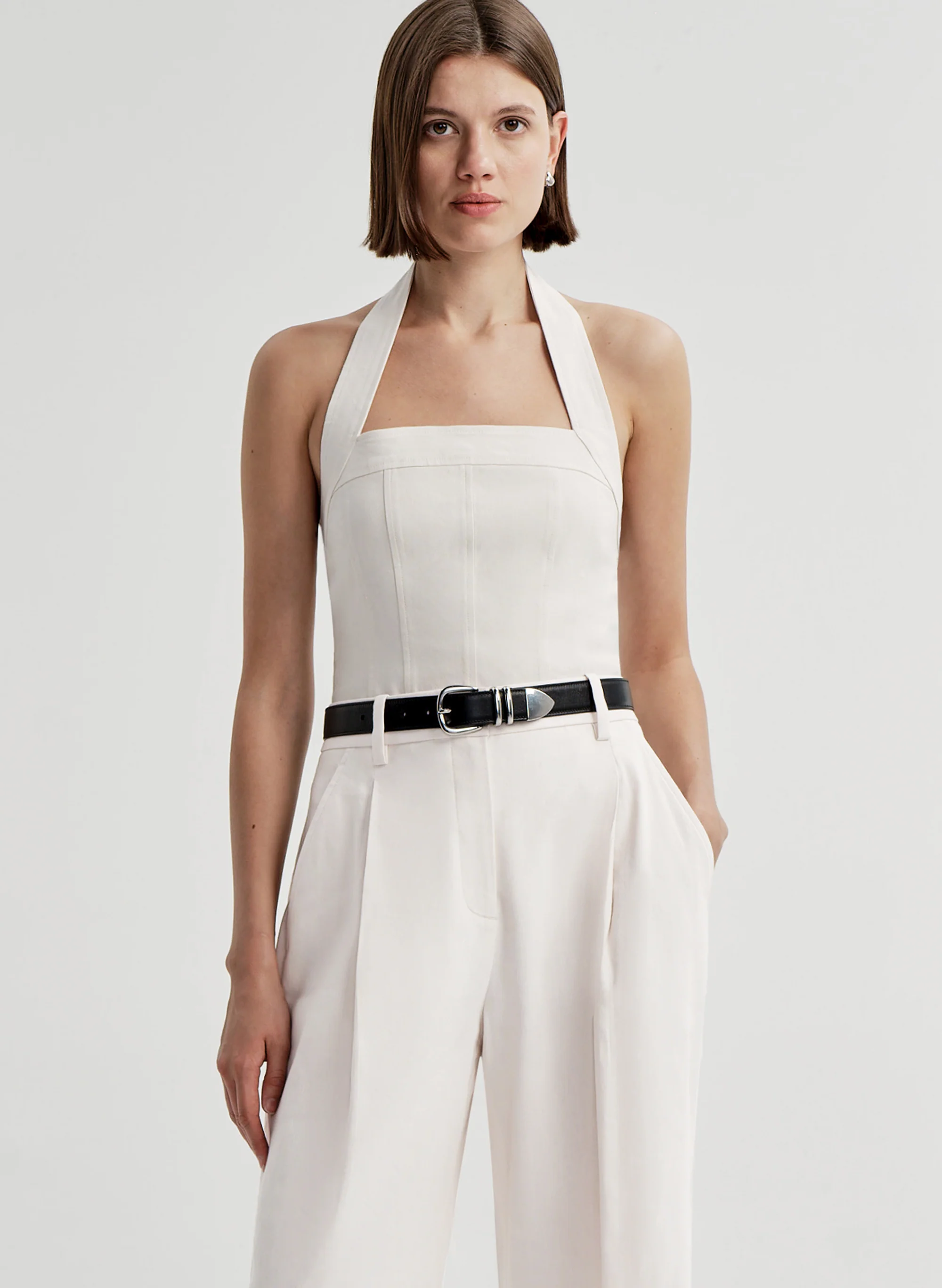 Lori Linen Halter Top