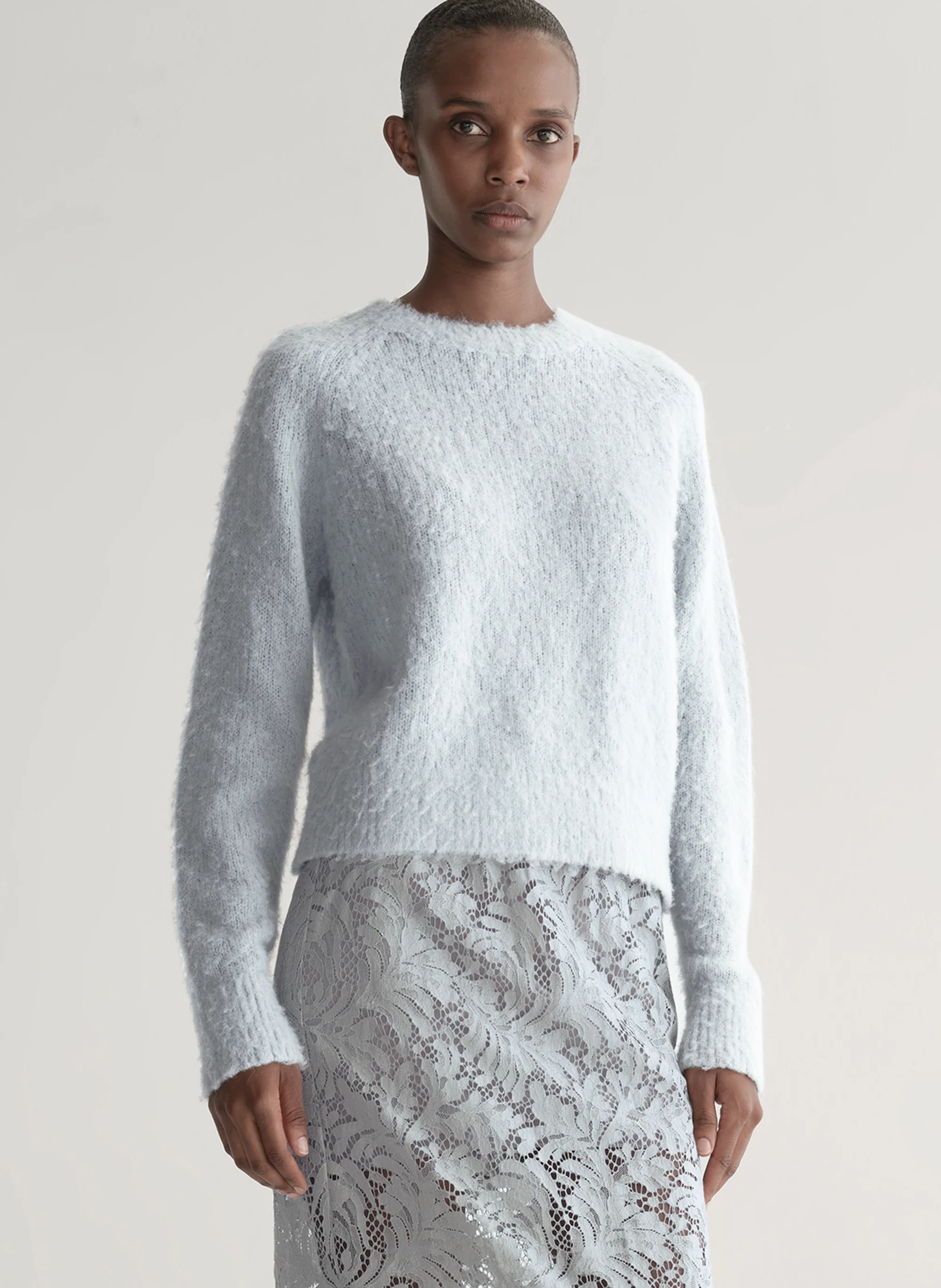 Frankie Brushed Alpaca Sweater