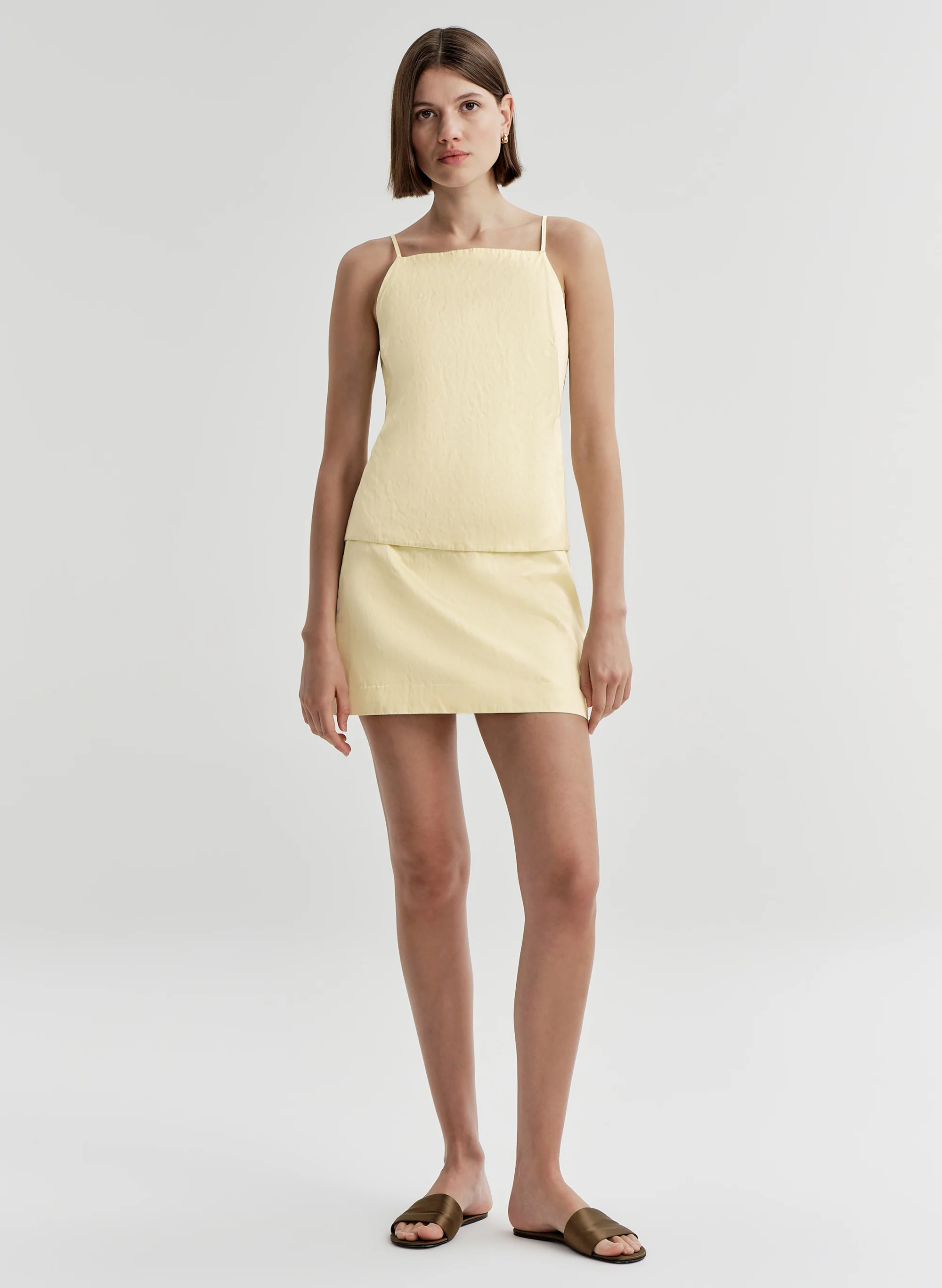 Reese Tie-Back Satin Top