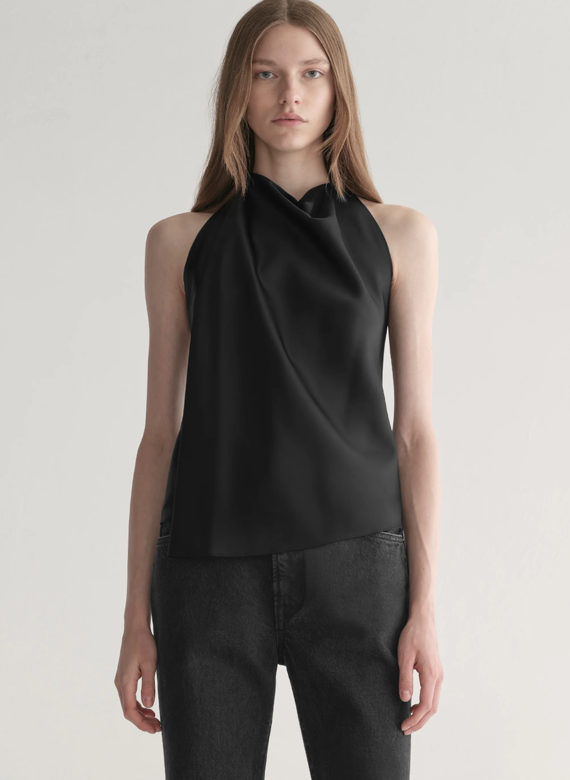 Ada Satin Halter Top