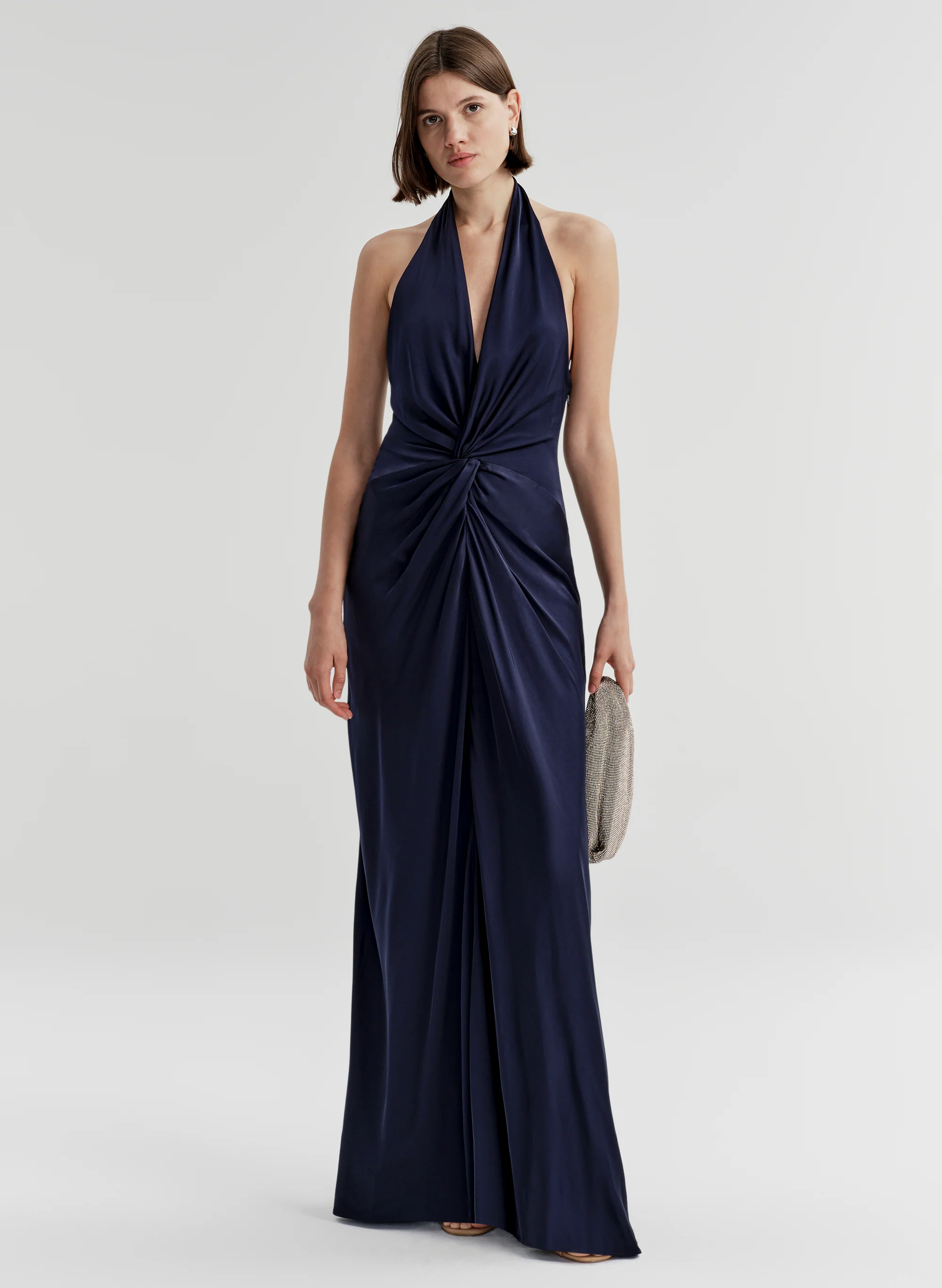 Mabel Satin Gown